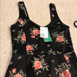 H&M skater style little black dress